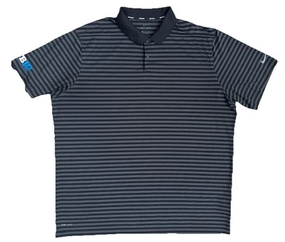Nike Golf Big Ten Conferencia Dri-Fit Polo NCAA Para hombres 3XL Gris Rayas Foto 1 de 4