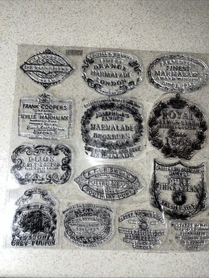 Iron Orchid Designs IOD 2019 RETIRED “Crockery” Stamp - Image 1 of 4