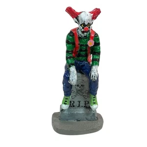 "Figura de carnaval Lemax Spooky Town Evil Siniestro Clown Halloween Village 3""" - Imagen 1 de 5