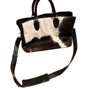 ili New York Rindsleder Echtleder Schultertasche Handtasche Beuteltasche Crossbody Western - Bild 1 von 10