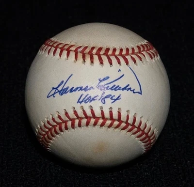 Autographed Official AL Baseball *** HARMON KILLEBREW *** Signed Auto “HOF 84” - Image 1 of 2