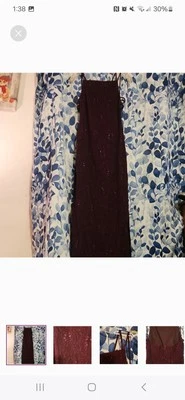 Vestido de graduación Steppin' Out Brand elegante rojo oscuro con correa de espagueti talla 11/12 Foto 1 de 4