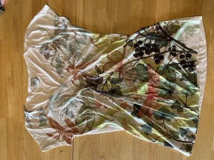 Damen ärmelloses Top Ransom Größe Medium hell geblümt - Bild 1 von 3