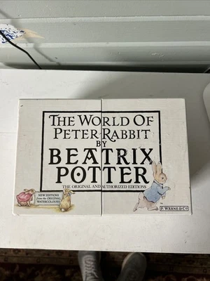 1988 The World of Peter Rabbit By Beatrix Potter 23 Book Presentation Box Set Foto 1 de 4