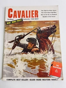 Vintage Cavalier For Men Magazine October 1954 - Picture 1 of 15