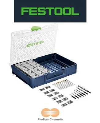 FESTOOL Assortiment d'embouts Bit 95 pcs Systainer³ Organizer SYS3 ORG M 89 C... - Photo 1/4