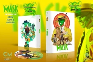 THE MASK - CINEMUSEUM – CMC#08 - MEDIABOOK – VARIANT B - ITA ENG – BLU-RAY + DVD - Photo 1/3