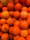 36 Orange Colored Used AAA Golf Balls TopFlite Pinnacle Nitro TitTech etc