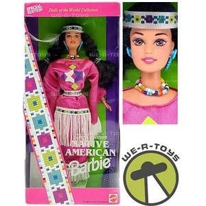 Native American Barbie Doll Third Edition Dolls of the World 1994 Mattel 12699 - Picture 1 of 6