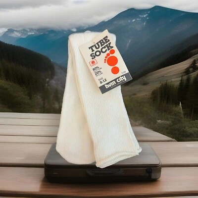 Calcetín tubo vintage Twin City de algodón Foto 1 de 3