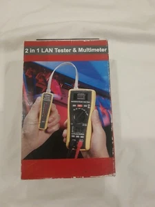 ART. 2-in-1 Network Cable LAN Tester and Multimeter Digital - Picture 1 of 5