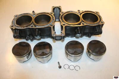1995 Honda CB 1000 F Engine Motor Piston Cylinders Block Jug 12100-MZ1-000 Foto 1 de 4
