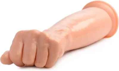 Fist Dildo Huge Thick Fisting Fetish Sex Toy Realistic Rubber Hand Real Feel 13" - Image 1 of 4