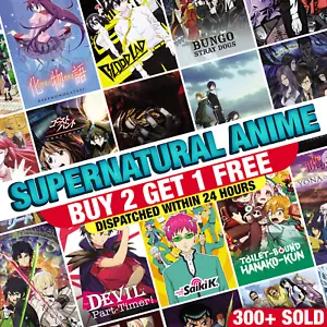 Top Supernatural Anime Manga Poster Art Print Wall Home Room Decor Anime Posters - Picture 1 of 69