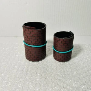 Lot of 2 Department 56 Accessories Brick Road Path Roll 14.5 x 3” and 12 x 2” - Picture 1 of 3