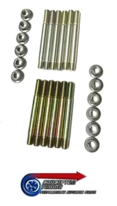 Original Nissan Drosselklappenstutzen Stehbolzen & Mutter Kit - für Nissan R34 GTR Skyline RB26DETT - Bild 1 von 1