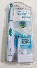 Conair Interplak Opticlean Power Plaque Remover Rechargeable Toothbrush RTGX