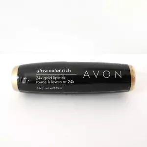 Avon Ultra Color Rich 24kt Gold Lipstick - Ruby In Gold K401 - Discontinued - Picture 1 of 3