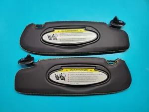 Porsche 911/997/987/Cayman/Boxster Custom Sun Visors - NEW Leather - Bild 1 von 4