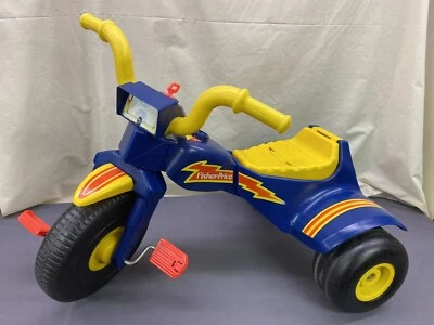 Fisher Price Flash Big Wheel Cycle 1985 de colección 3 ruedas Trycycle por favor leer Foto 1 de 4