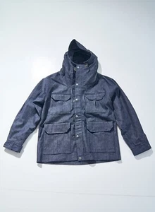 (ASK availability first)SAMURAI JEANS SJMPK24-D Denim Mountain Parka new - Picture 1 of 5