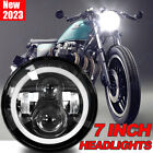 7" inch Motorcycle LED Headlight Halo DRL for Honda CB650C CB750C CB900C Custom