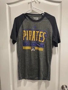 NEW ADIDAS NCAA East Carolina Pirates Men Raglan T Shirt M Medium NWT - Picture 1 of 9