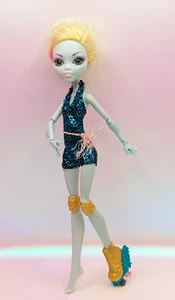 Monster High Wheel Love LAGOONA BLAU Sammlerpuppe 2014 Rollschuh Makel - Bild 1 von 10
