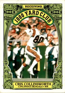 1986 Topps #17 Cris Collinsworth 1000 Yard Club - Picture 1 of 2