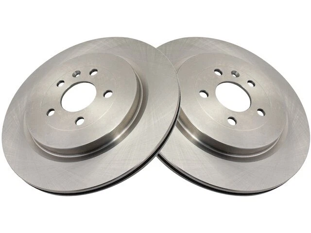 Комплект задних тормозных роторов TRQ подходит для полицейского седана Ford Special Service 2014-2018 42WXCD - Изображение 1 из 1