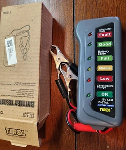Tirol 12V LED Digital Alternator Battery Tester - Picture 1 of 2