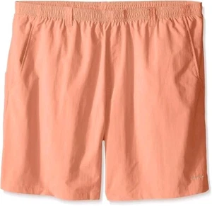 Columbia Herren PFG Backcast III 5 1/2" Wassershorts hellpfirsich Kordelzug XL - Bild 1 von 10