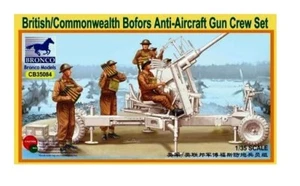 Bronco Cb35084 - 1/35 British/Commonwealth Bofors Gun Crew Set - New - Picture 1 of 1