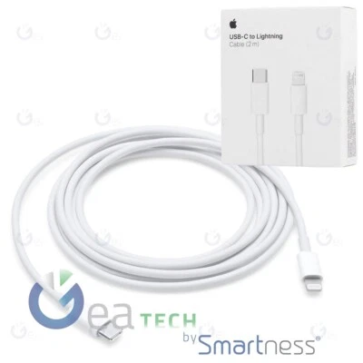  APPLE USB-C A LIGHTNING CABLE 2MT MQGH2ZM/A CAVO ORIGINALE IN BLISTER  - Immagine 1 di 2