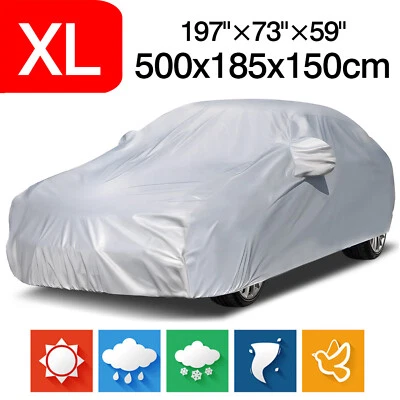 Car Cover Outdoor Dust UV All Weather Protection For BMW 6 Series 650i 635CSi - Image 1 of 4