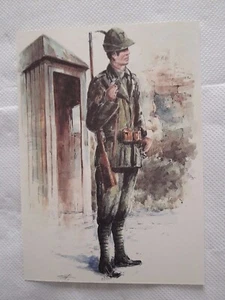 Cartolina Post Card Cartoline Militari Alpini Tiratura 1500 esemplari 1987 <r - Picture 1 of 2