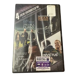 4 Film Favorites Clint Eastwood Drama DVD Gran Torino Invictus J Edgar NEW - Picture 1 of 2