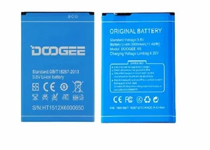 ORIGINAL DOOGEE BATTERY for X6, X6 PRO 3000MAH REPLACEMENT HT112X6000650 NEW - Picture 1 of 1