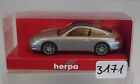 Herpa 1/87 Nr. 033039 Porsche Targa Coupe silbermetallic OVP #3171