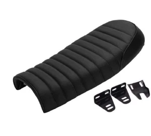 Asiento Café Racer para HONDA CB GB GL CL XL CM SUZUKI GN125 GN250 GN400 GR650 TU250 - Imagen 1 de 13