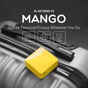 GL.iNET GL-MT300N-V2 (Mango) Wireless Mini Portable VPN Travel Router, Mobile Ho - Picture 1 of 6