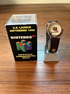 Very HTF: NINTENDO 64 WATCH. US Launch Fall 1996. TESTED & WORKING! W/Case - Picture 1 of 18