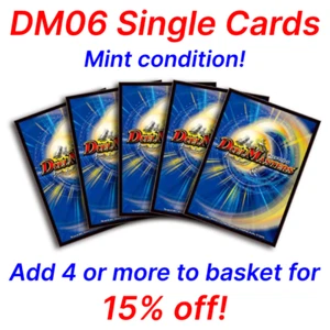 Duel Masters Single Cards - DM-06 Stomp-A-Trons - Rares Uncommons Commons 11-110 - Foto 1 di 1