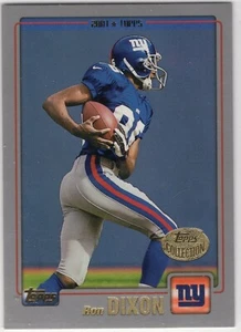 Juego de equipos de fútbol americano Topps 2001 de los New York Giants - Imagen 1 de 1