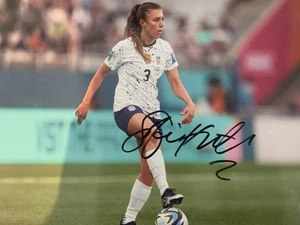 Foto firmata Sofia Huerta A4 con certificato di autenticità - USWNT / Lione / Regno di Seattle - Foto 1 di 1