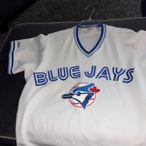 Authentic Vintage Rawlings MLB Toronto Blue Jays Baseball Jersey, Men’s 42 - Picture 1 of 8