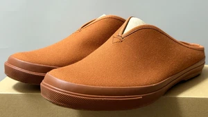 Moonstar FINE VULCANIZED SLIT MULE BRICK Made in Japan - Picture 1 of 13