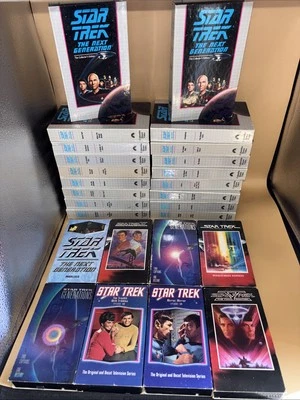 Huge Star Trek VHS Movie Lot 26 In Total - Image 1 of 4