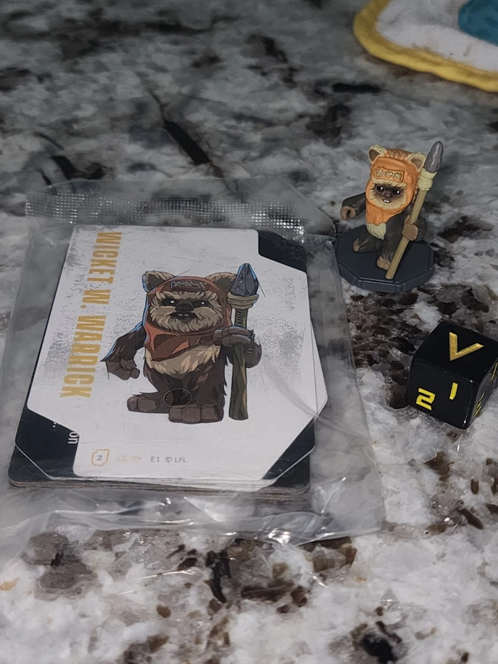 Star Wars Rivals WICKET W W WARRICK Serie 2 Booster Pack Figura Lateral Luz *LEER* Foto 1 de 1