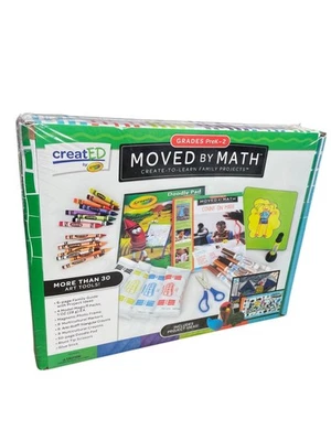 Crayola Movido por Matemáticas Crear-Para Aprender Familia Kit Para Grados PreK-2 SKU 9345 Foto 1 de 4